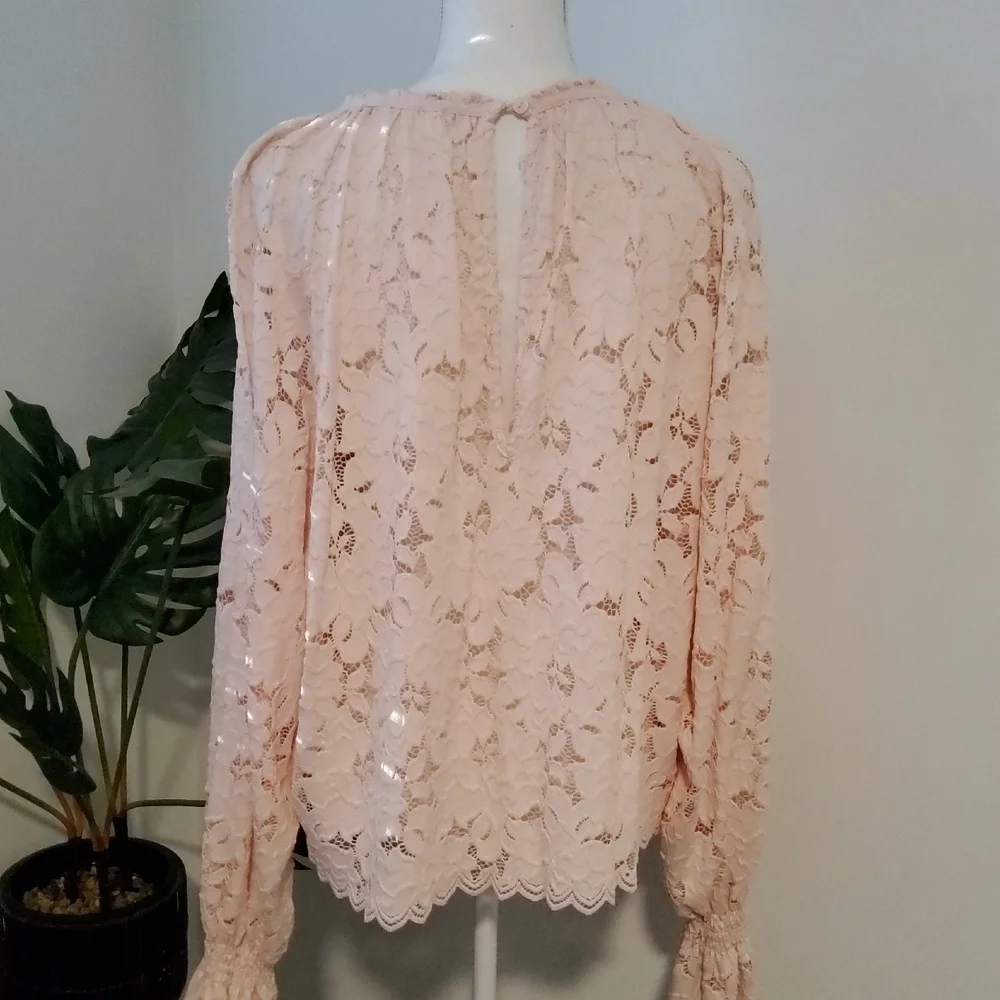 Free People Lace Blouse